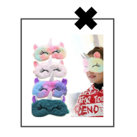 Slaapmasker Koala grijs